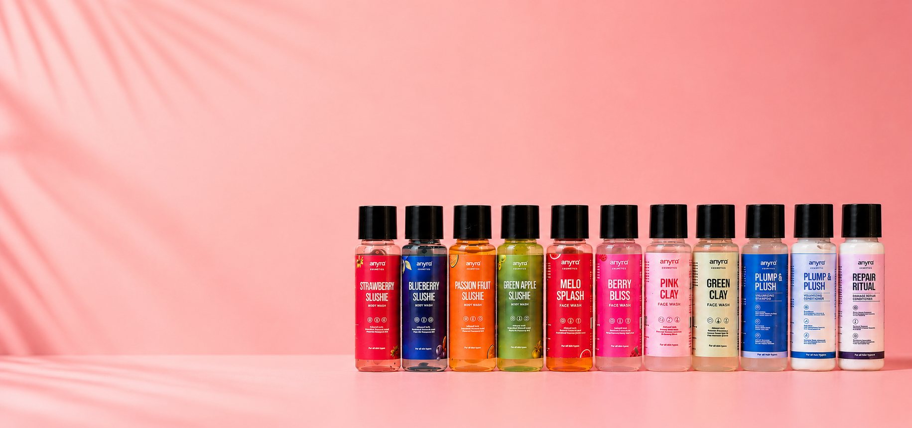 Anyra travel sized mini products