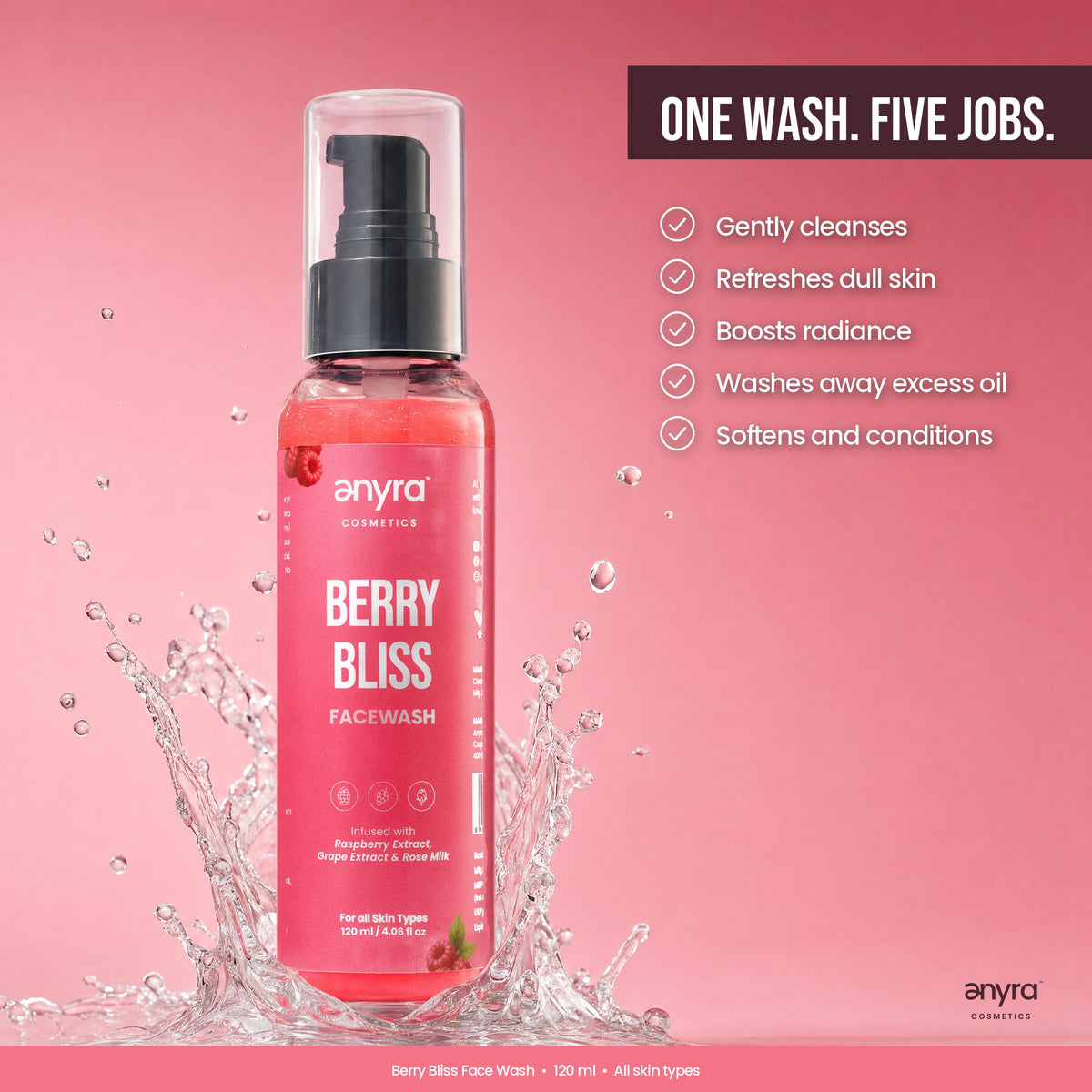Berry Bliss Face Wash, image 4