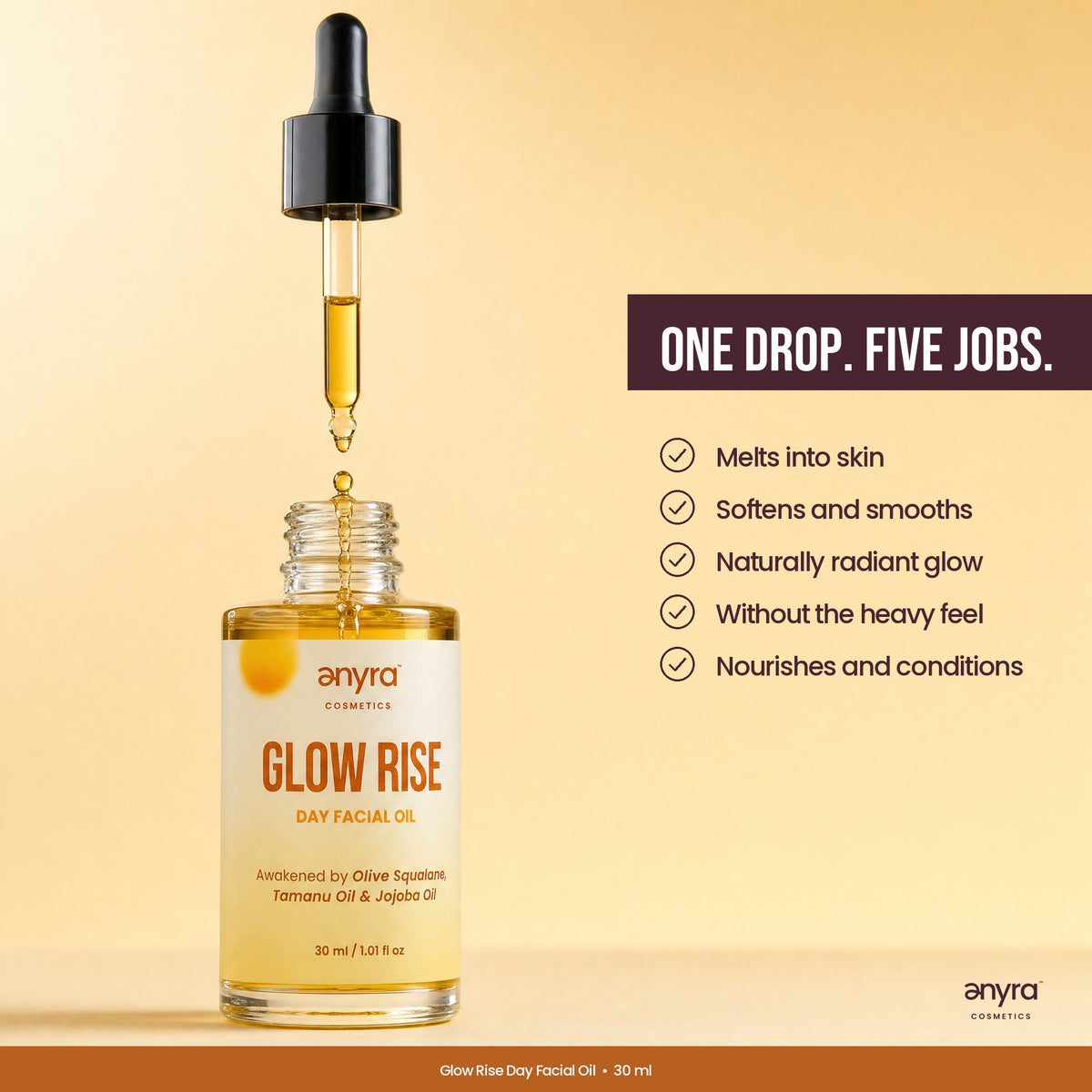 Glow Rise Day Facial Oil, image 4