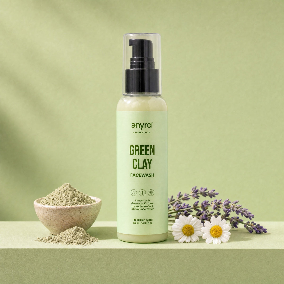 Green Clay Face Wash, image 1