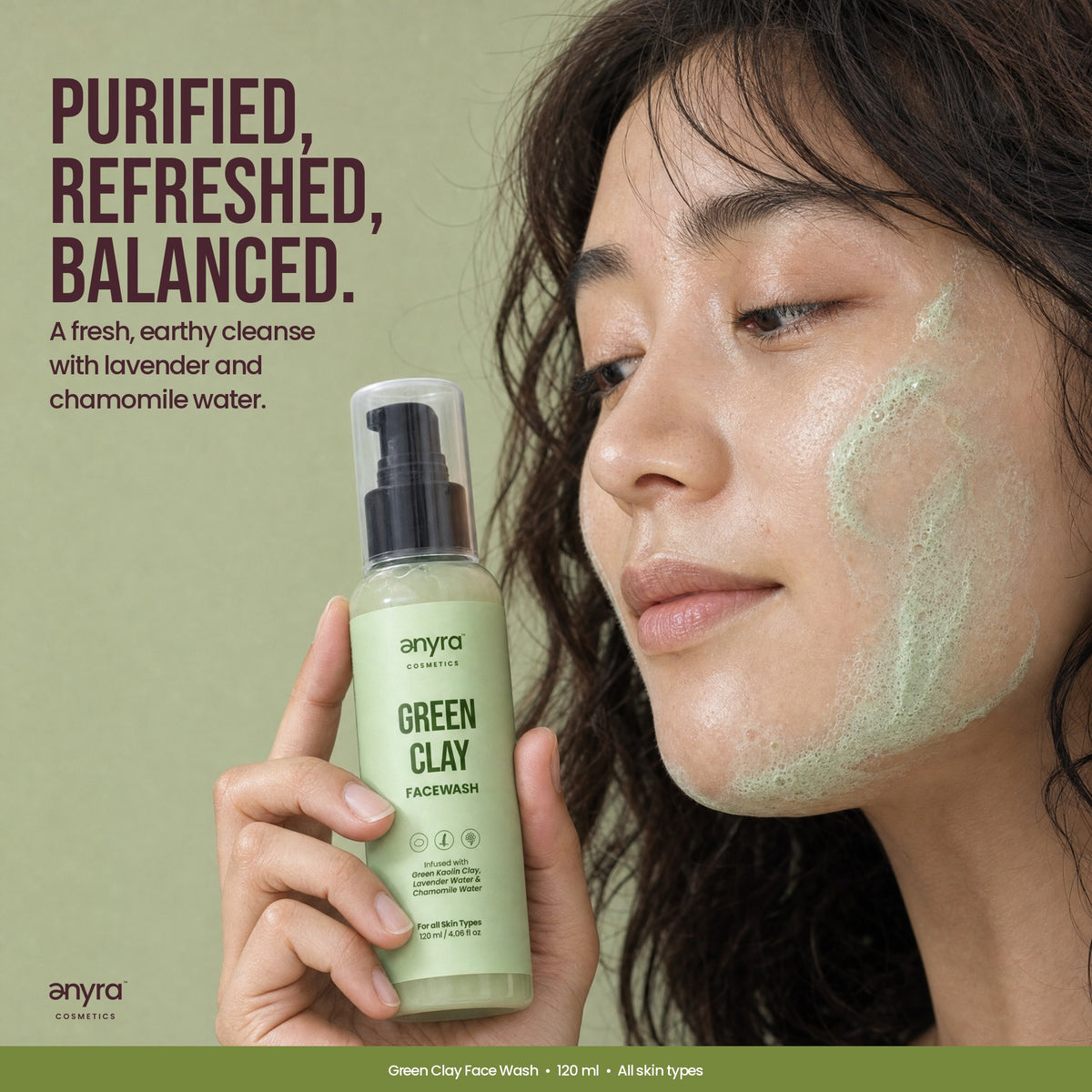 Green Clay Face Wash, image 3