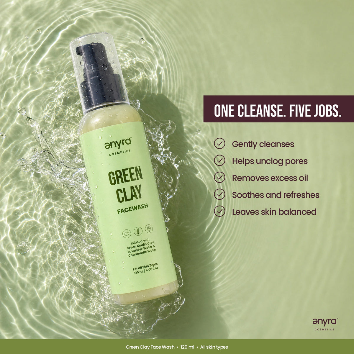 Green Clay Face Wash, image 4