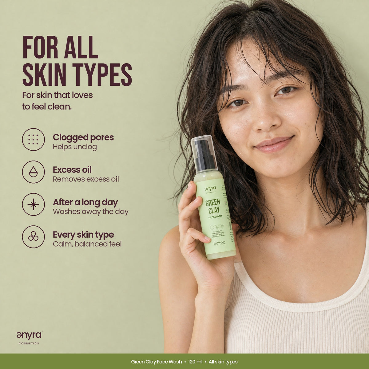 Green Clay Face Wash, image 5