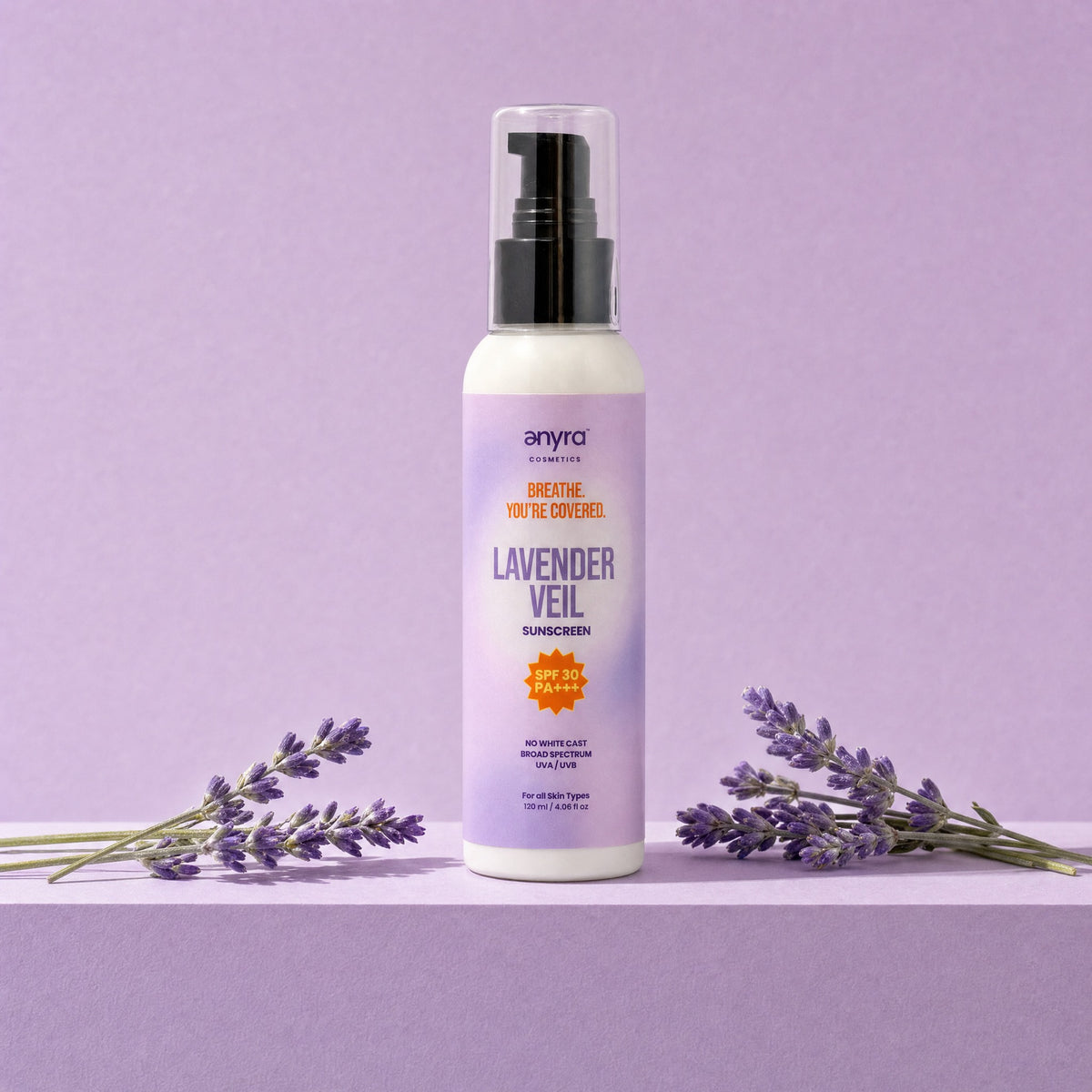 Lavender Veil 2-in-1 Sunscreen Moisturizer, image 1