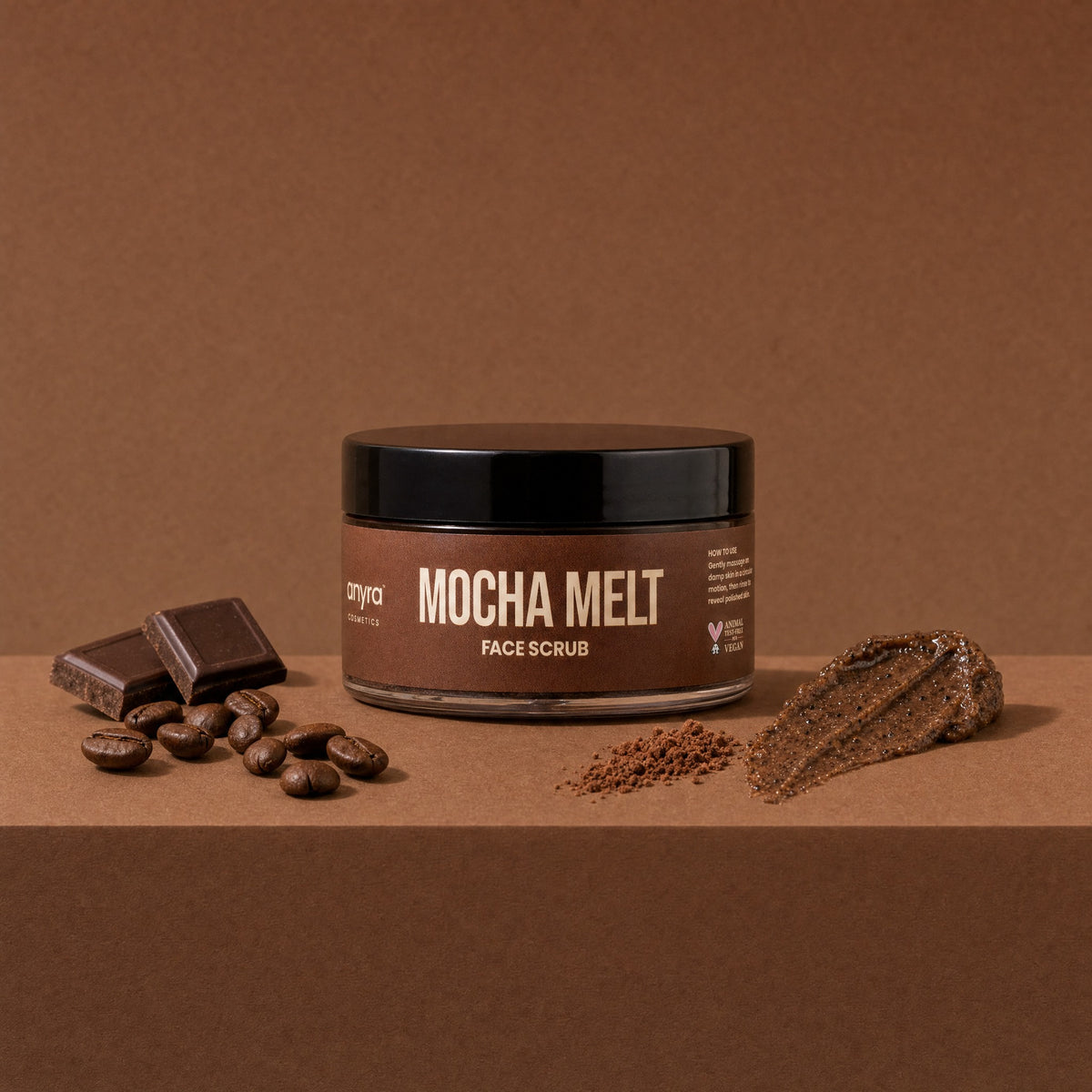 Mocha Melt Face Scrub, image 1