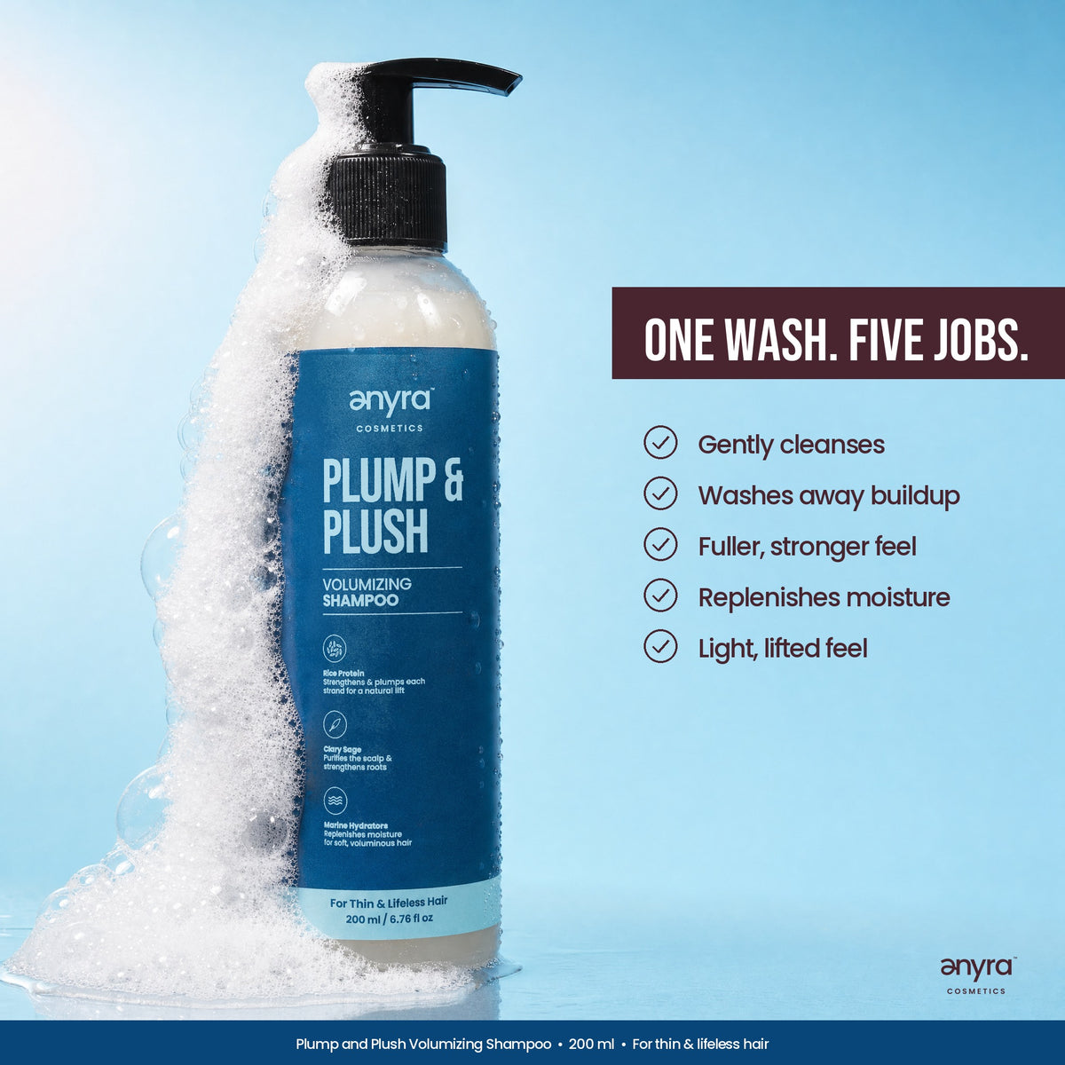 Plump and Plush Volumizing Shampoo, image 4
