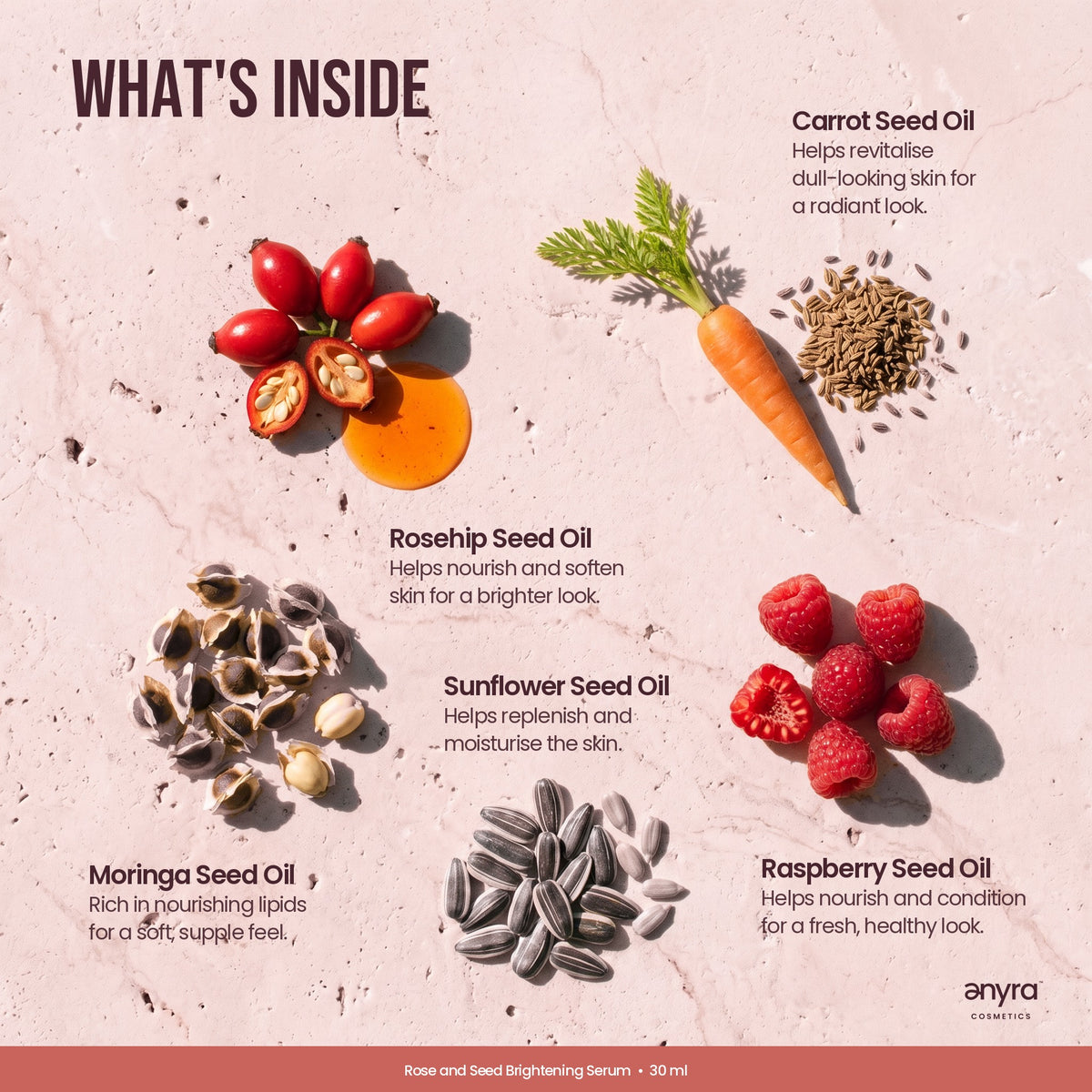 Rose and Seed Brightening Serum, image 2