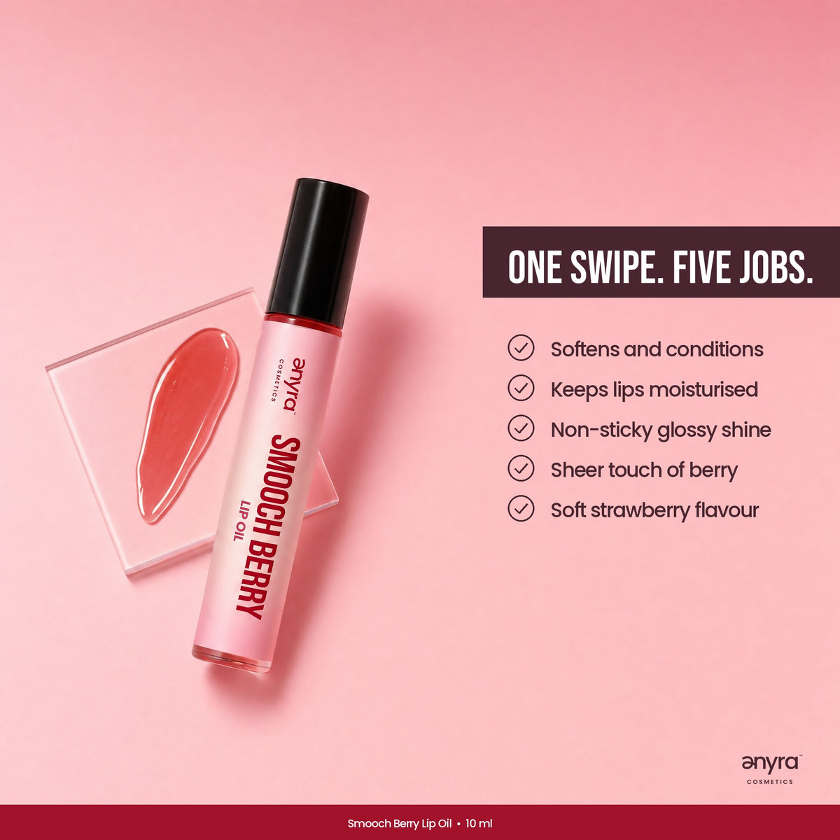 Smooch Berry Lip Oil, image 4