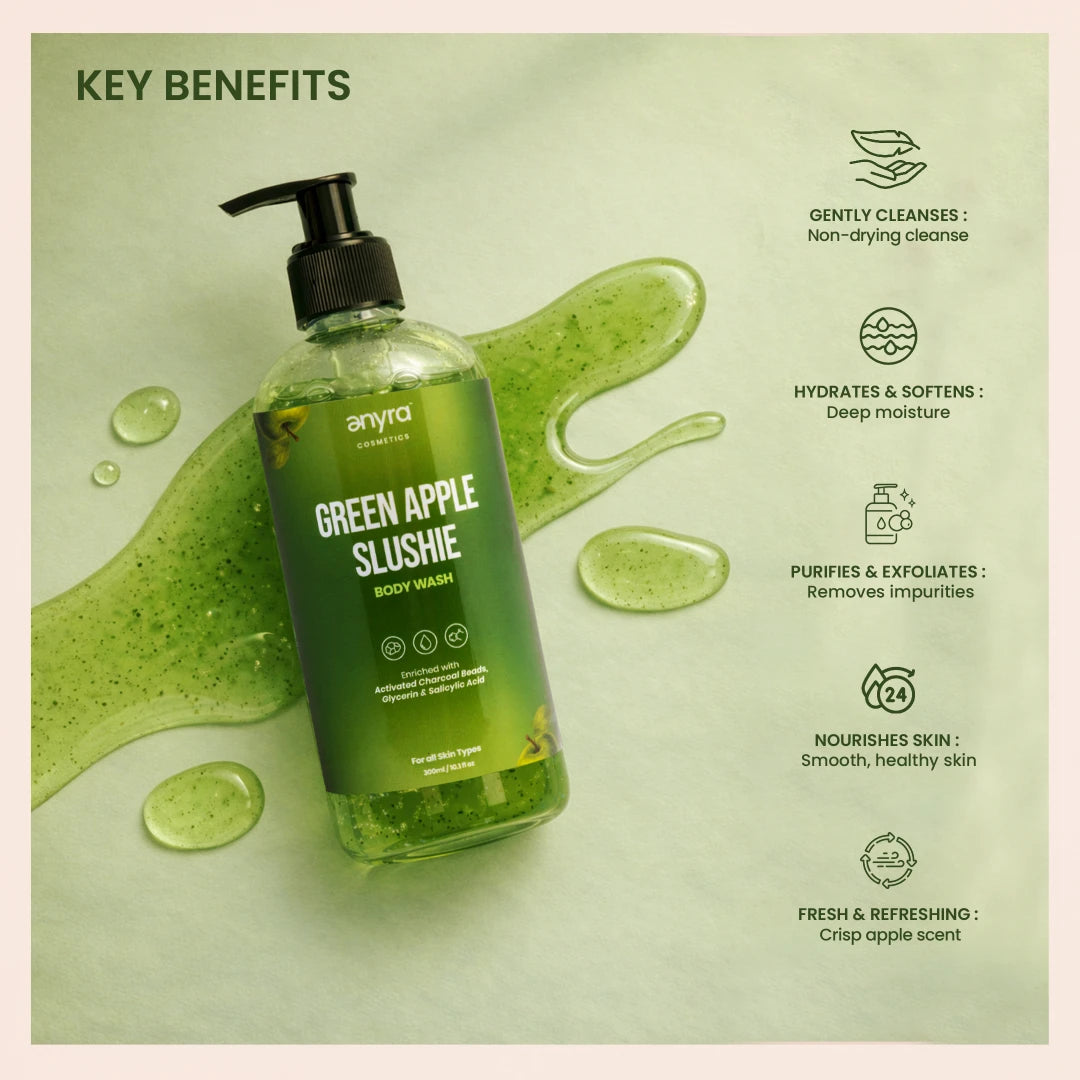 Green Apple Slushie Body Wash