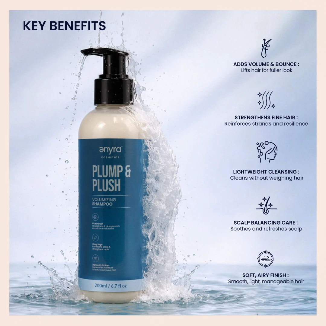 Plump and Plush Volumizing Shampoo